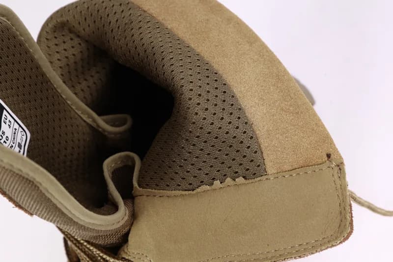 EM7216 “rattlesnake”8”High Top Desert Boots construction detail 3