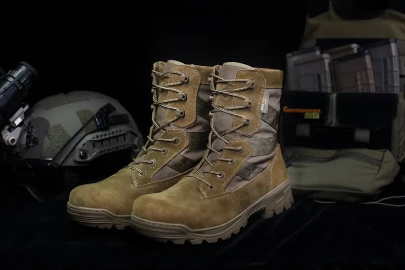 EM7216 “rattlesnake”8”High Top Desert Boots application scene 11
