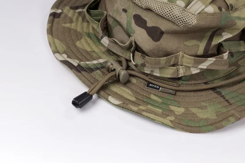 EM9768 "Rock lizard" Breathable Short Brim Tactical Boonie Hat construction detail 6