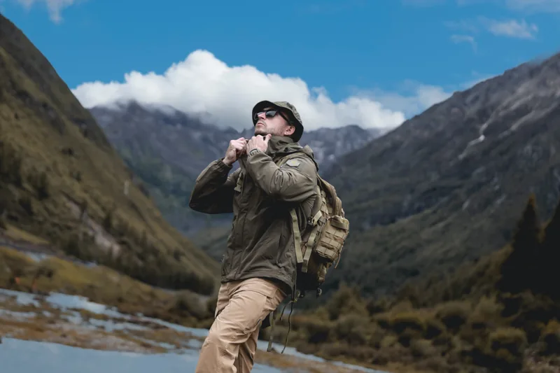 EMB9750 OCELOT Waterproof Jacket application scene 2