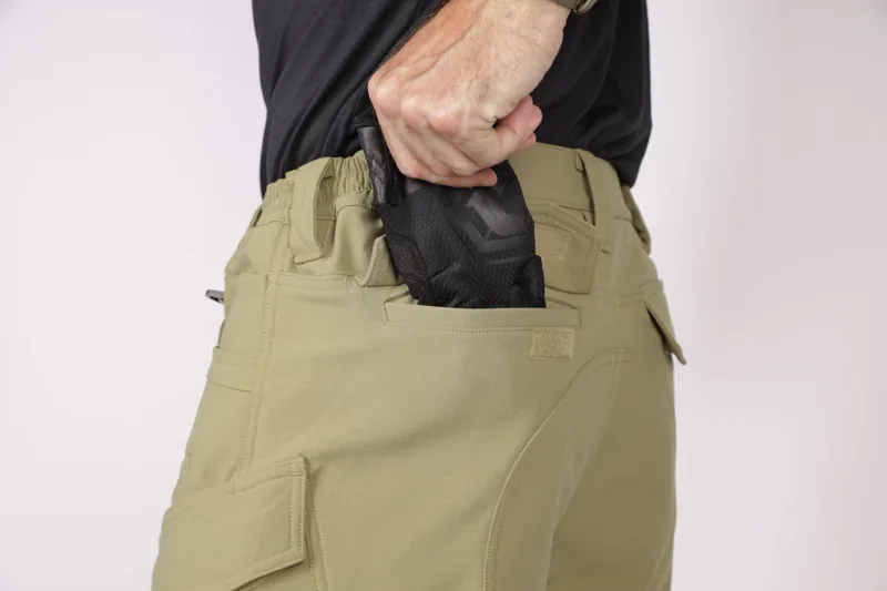 EMB9754 Antelope Tactical Softshell Pants construction detail 6