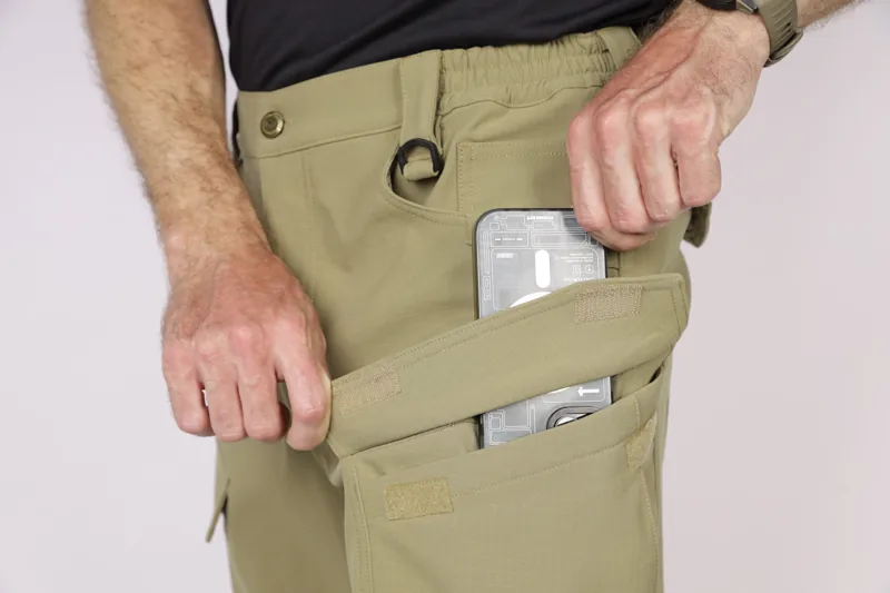 EMB9754 Antelope Tactical Softshell Pants construction detail 8