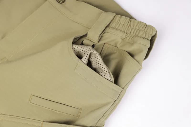 EMB9754 Antelope Tactical Softshell Pants construction detail 12