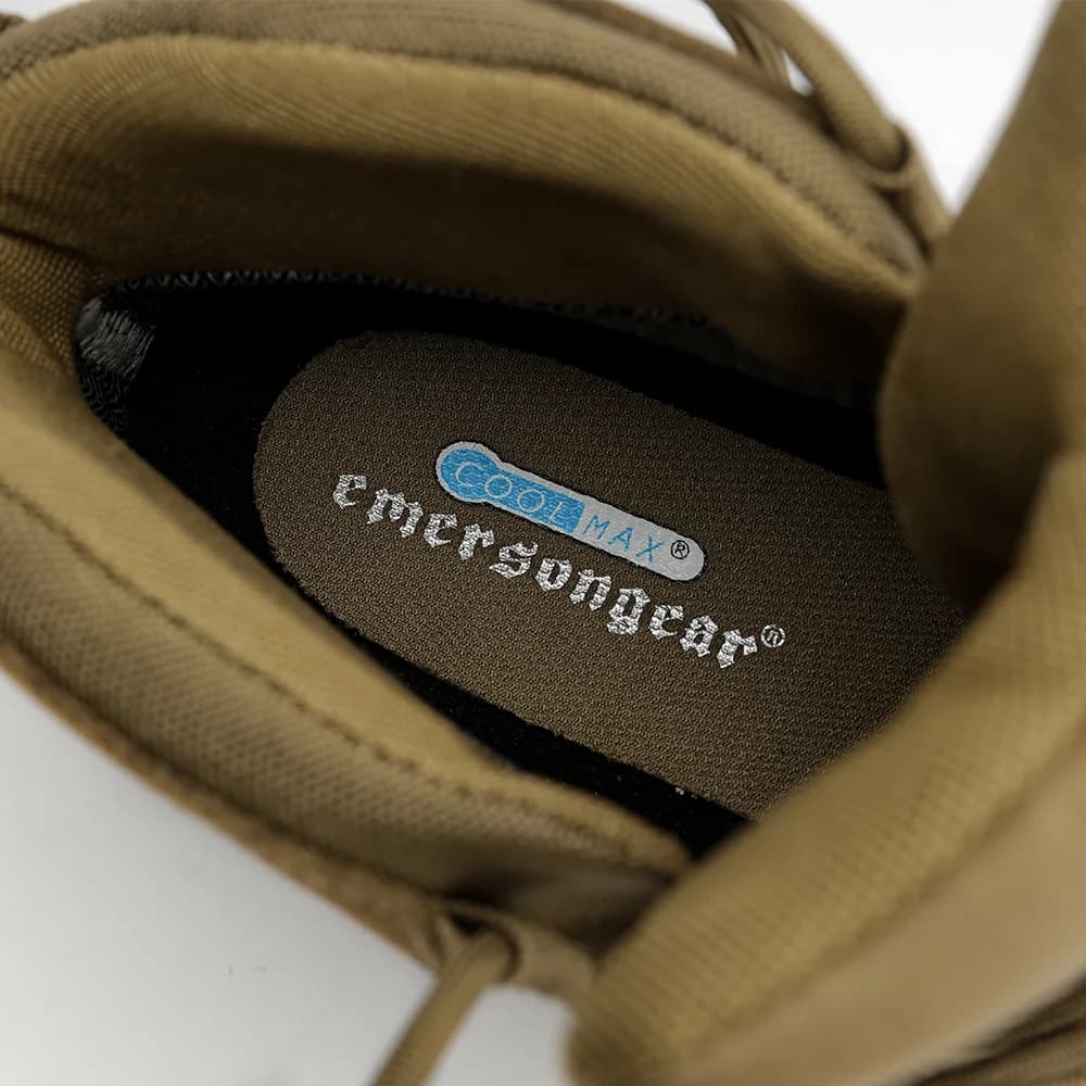 CoolMax® insole detail on EMB9656 Walker tactical boots