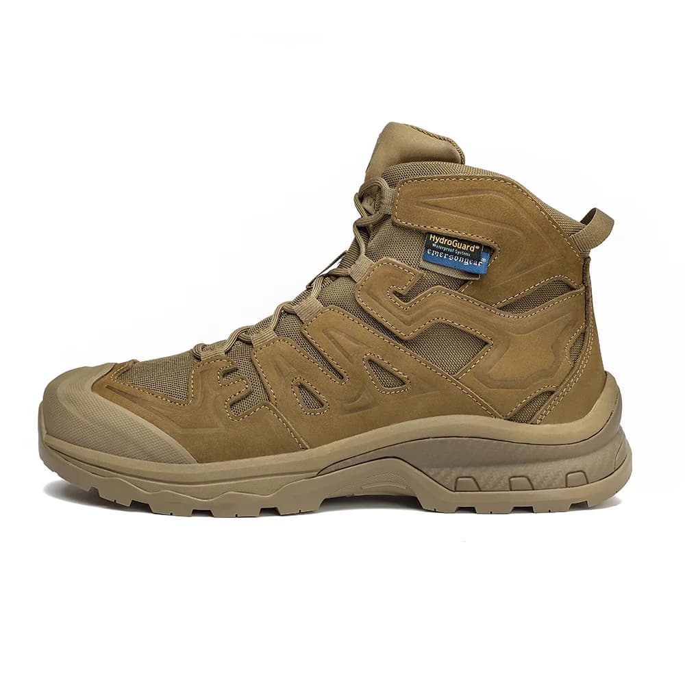Leather + CORDURA® upper detail on EMB9656 Walker tactical boots
