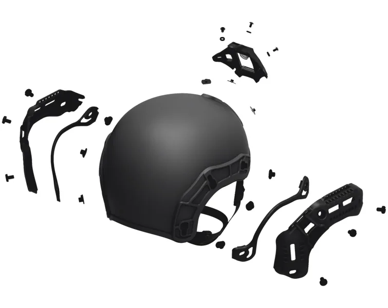EM9201 MK Style Helmet construction detail 3