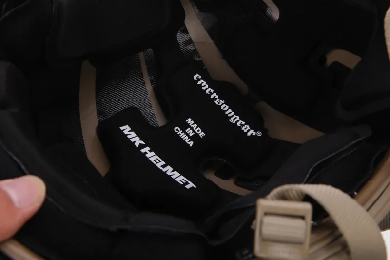 EM9201 MK Style Helmet construction detail 6