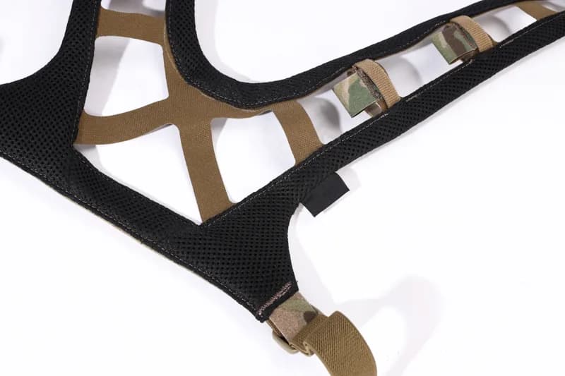 EM9632 CP Style AIRLITE ChestRig Harness construction detail 4