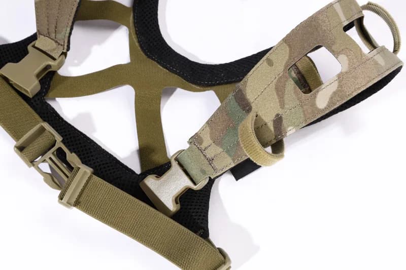 EM9632 CP Style AIRLITE ChestRig Harness construction detail 6