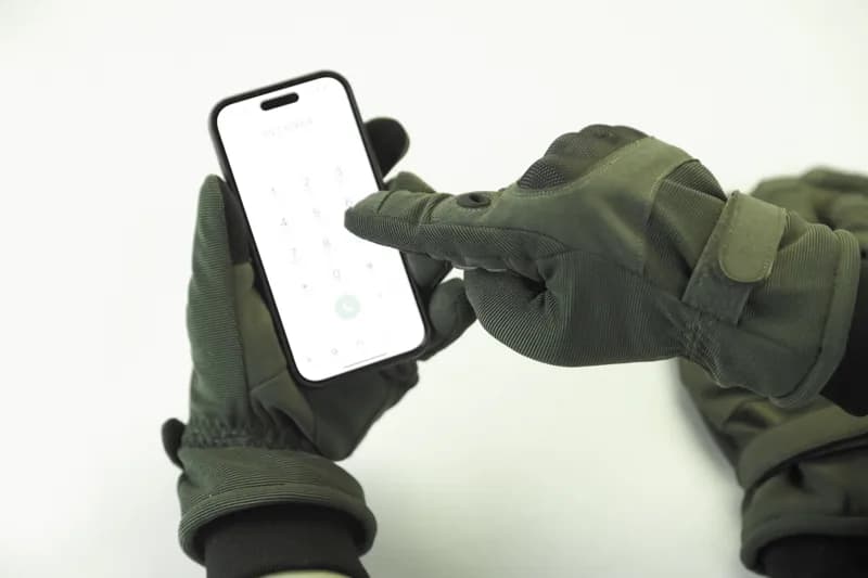 EM9657 Winter Tactical All Finger Gloves construction detail 3