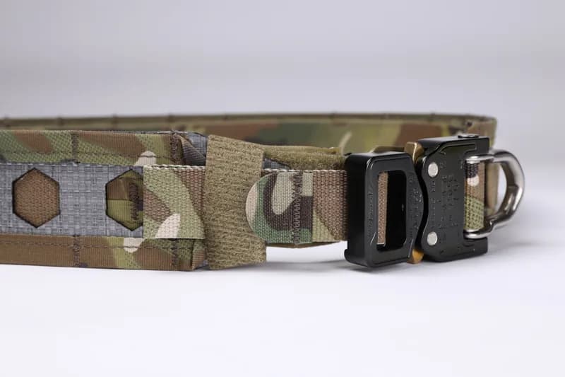 EM9674 FRO Style "Bison" Combat Belt construction detail 2