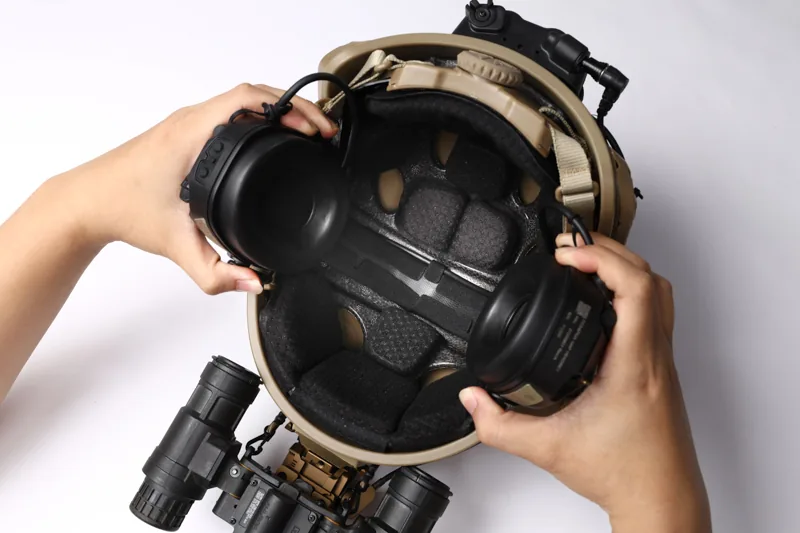 EM9695 Fast SF Ultra High Cut Tactical Helmet construction detail 10