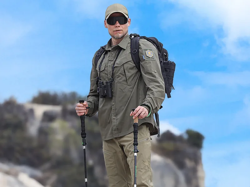 EMB9781 Predator Tactical Shirt application scene 5