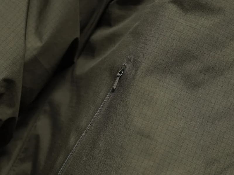 EMB9783 Agouti Ultra-Light Jacket construction detail 5
