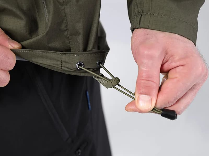 EMB9783 Agouti Ultra-Light Jacket construction detail 6