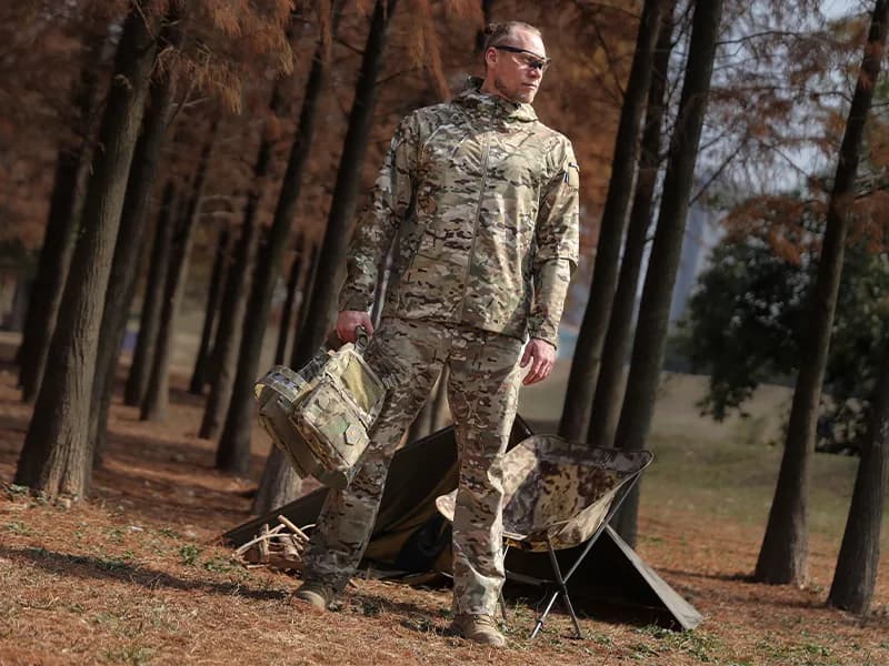 EMB9783 Agouti Ultra-Light Jacket application scene 4