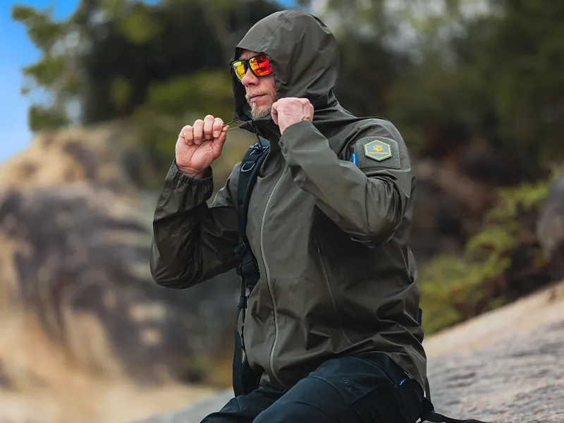 EMB9783 Agouti Ultra-Light Jacket application scene 6